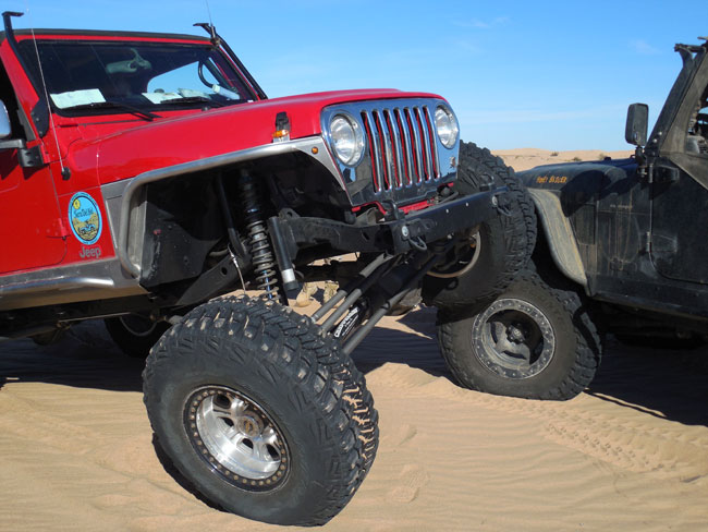 Jeep stacking